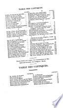 Les Psaumes de David, les Dix commandemens, le cantique de Simeon, et quinze autres cantiques, mis en vers, et notés