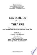 Les publics du théâtre