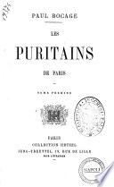Les puritains de Paris Paul Bocage