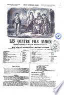 Les quatre fils Aymon légende fantastique en cinq actes par Anicet-Bourgeois et Michel Masson