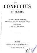 Les Quatre livres de philosophie morale et politique de la Chine