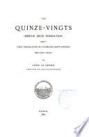 Les Quinze - Vingt