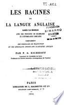 Les racines de la langue anglaise