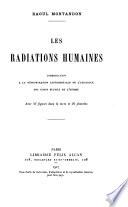 Les radiations humaines