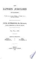 Les Rapports Judiciaires de Québec