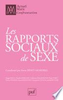 Les rapports sociaux de sexe