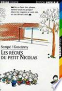 Les récrés du petit Nicolas