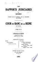 Les recueils de jurisprudence du Québec