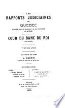 Les recueils de jurisprudence du Québec
