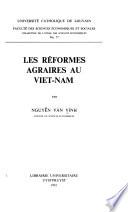 Les réformes agraires au Viêt-Nam