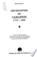 Les registres de Carleton