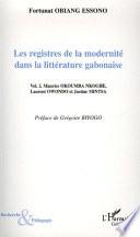 Les registres de la modernité dans la littérature gabonaise