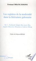 Les registres de la modernité dans la littérature gabonaise