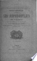 Les Représentants en vacances. Comédie-vaudeville en trois actes, etc