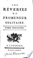 Les rèveries du promeneur solitaire