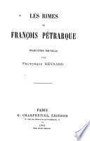 Les rimes de François Pétrarque