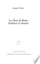 Les rois de Rome