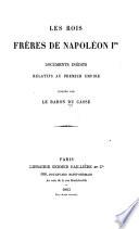 Les rois frères de Napoléon Ier