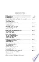 Les Romanciers français et le Canada (1842-1981)