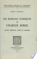 Les romans comiques de Charles Sorel