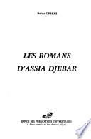 Les romans d'Assia Djebar