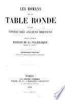 Les Romans de la Table Ronde et les contes des anciens Bretons