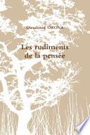 Les rudiments de la pensŽe