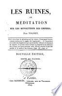Les ruines, ou méditation sur les révolutions des empires