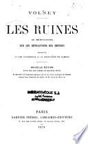 Les ruines, ou Méditations sur les révolutions des empires