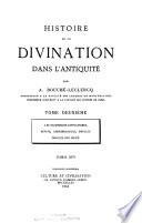 Les sacerdoces divinatoires. Devins, chresmologues, sibylles. Oracles des dieux