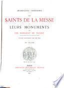 Les Saints de la messe et leurs monuments