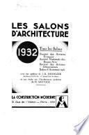 Les Salons d'architecture
