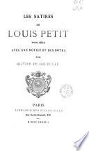 Les Satires de Louis Petit