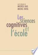 Les sciences cognitives et l'école