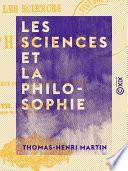 Les Sciences et la philosophie