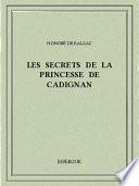 Les secrets de la princesse de Cadignan