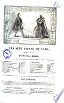 Les sept infans de Lara drame en cinq actes par M. Felicien Mallefille