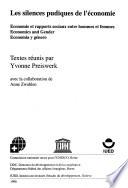 Les silences pudiques de l'économie