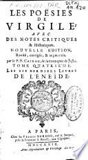 Les six derniers livres de L?Eneide
