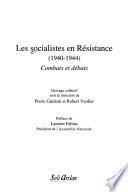 Les socialistes en résistance, 1940-1944