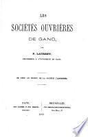 Les Sociétés Ouvrières de Gand