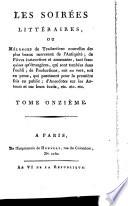 Les soirées littéraires...
