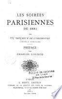 Les soirées parisiennes de [1874-] 1884