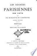Les soirées Parisiennes de 1878