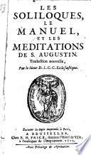 Les soliloques, le Manual, et les meditations