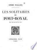 Les solitaires de Port-Royal