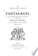 Les songes drolatiques de Pantagruel [...]