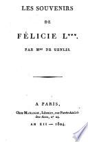 Les souvenirs de Félicie L. ...