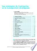 Les Strategies de L'Entreprise et le Management Strategique