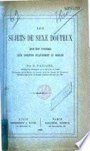 Les sujets de sexe douteux